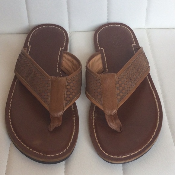 EUC Mens Johnston And Murphy 13M Brown Sandal - Picture 12 of 14